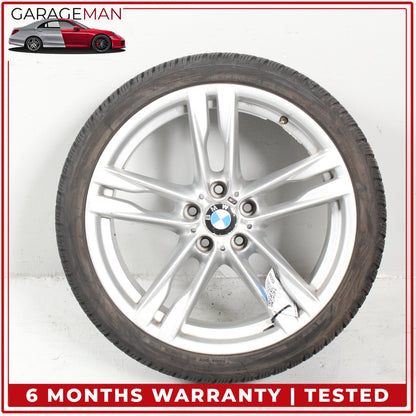 2013-2019 BMW 650i F06 Sedan Wheel Rim w/ Tire 7843715 OEM