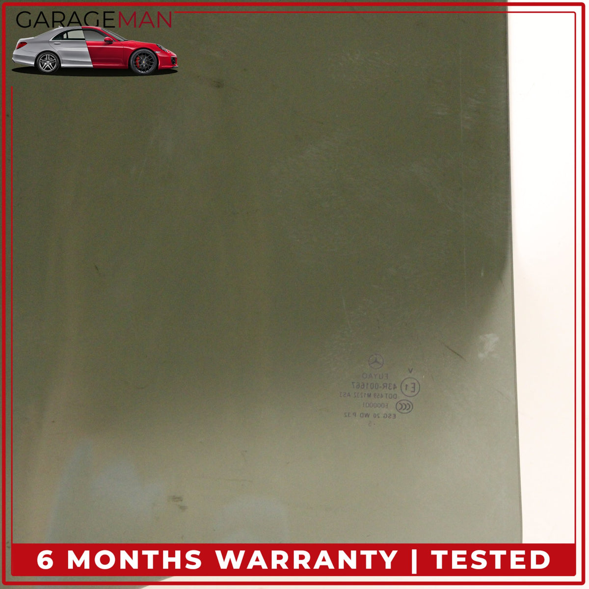 2015-2020 Mercedes X156 GLA250 Rear Left Driver Side Door Window Glass OEM