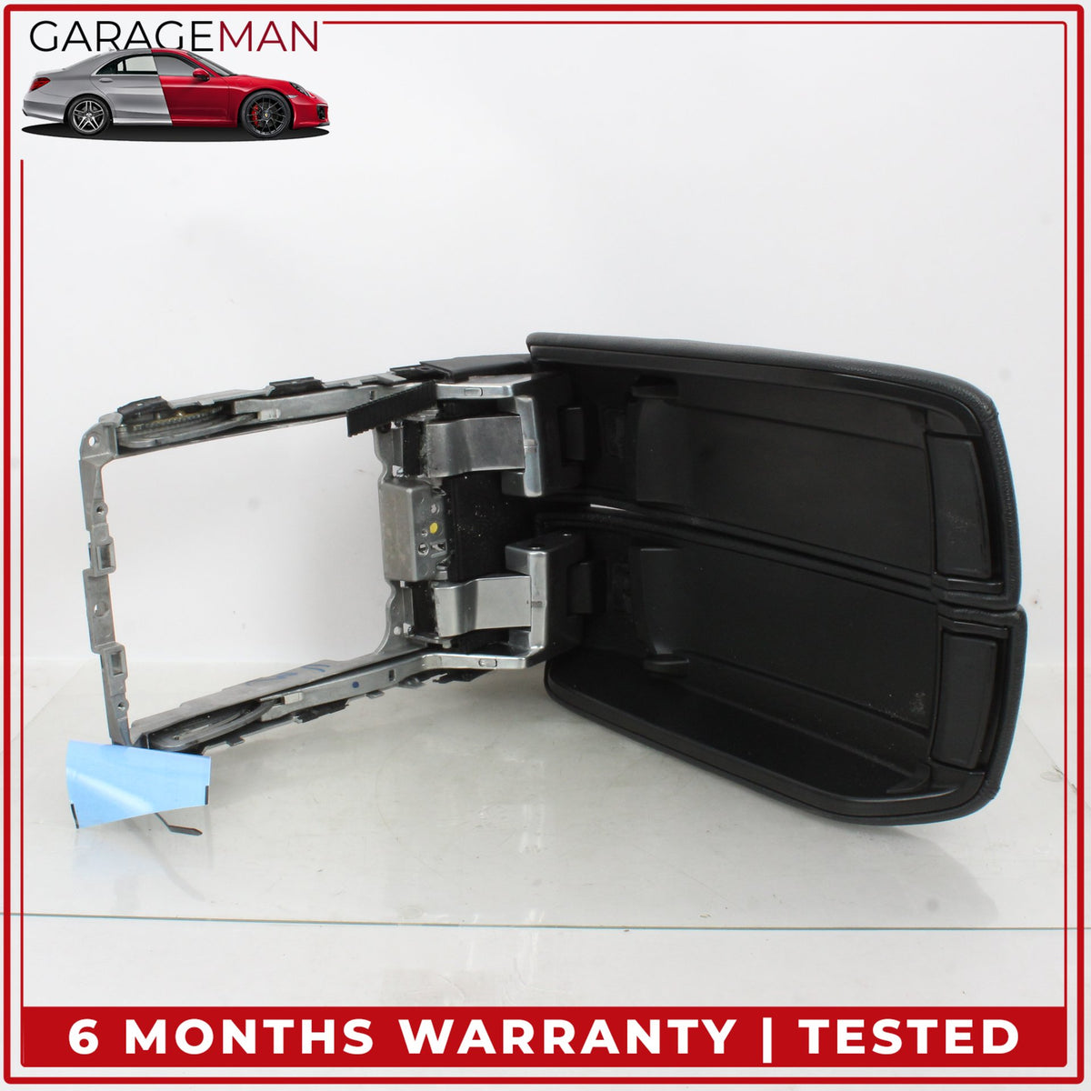2011-2018 Audi A8 S8 Front Center Console Armrest Lid Cover Black 4H0863075 OEM
