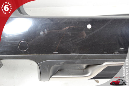 2011-2014 Porsche Cayenne 958 S Hybrid Rear Bumper Cover 95850541110 Jet Black Metallic
