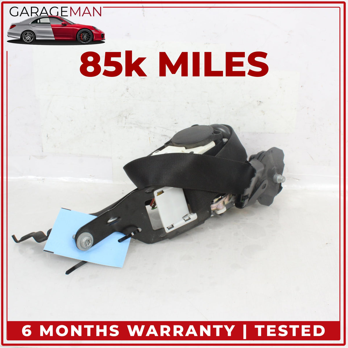 2012-2016 Mercedes W212 E350 Front Left Driver Side Seat Belt 615378800 OEM
