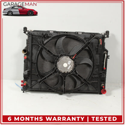 2006-2013 Mercedes W164 ML350 Cooling Radiator Fan Blade Shroud Assembly OEM