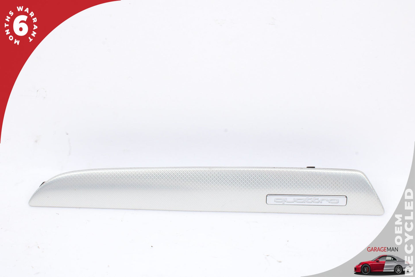 2009-2012 Audi A4 S4 Front and Rear Trim Cover Panel Scale Aluminum Set OEM