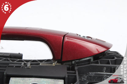 2012-2018 Mercedes W218 CLS550 Front Left Side Exterior Door Handle Red OEM