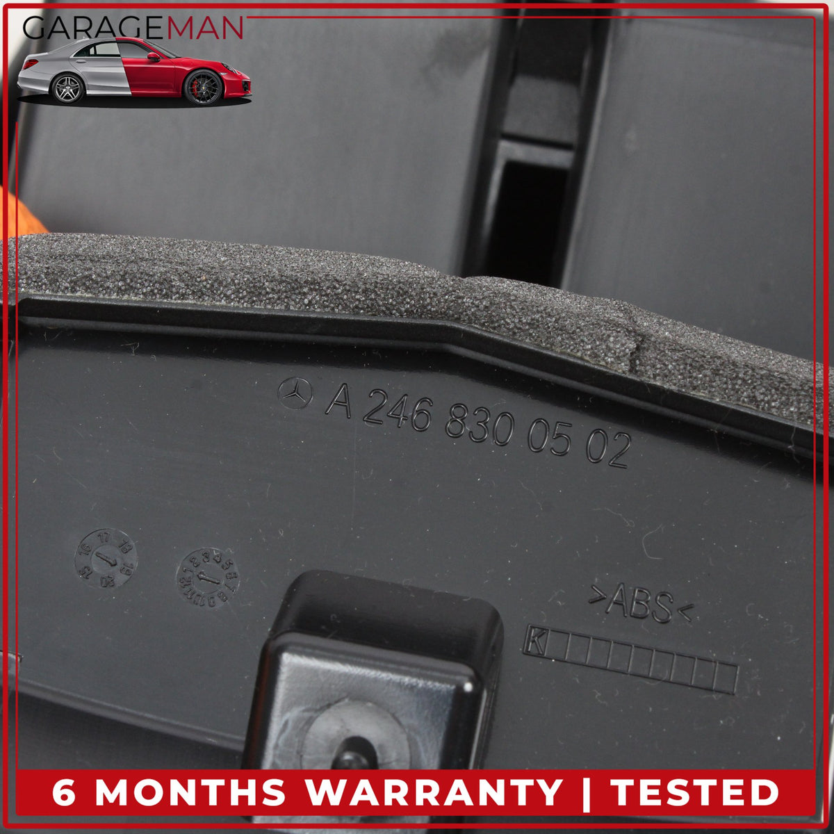2014-2020 Mercedes X156 GLA250 Rear Center Console A/C Air Vent Trim Black OEM