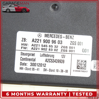 2007-2014 Mercedes W216 CL550 S550 Airmatic Air Suspension Control Module OEM