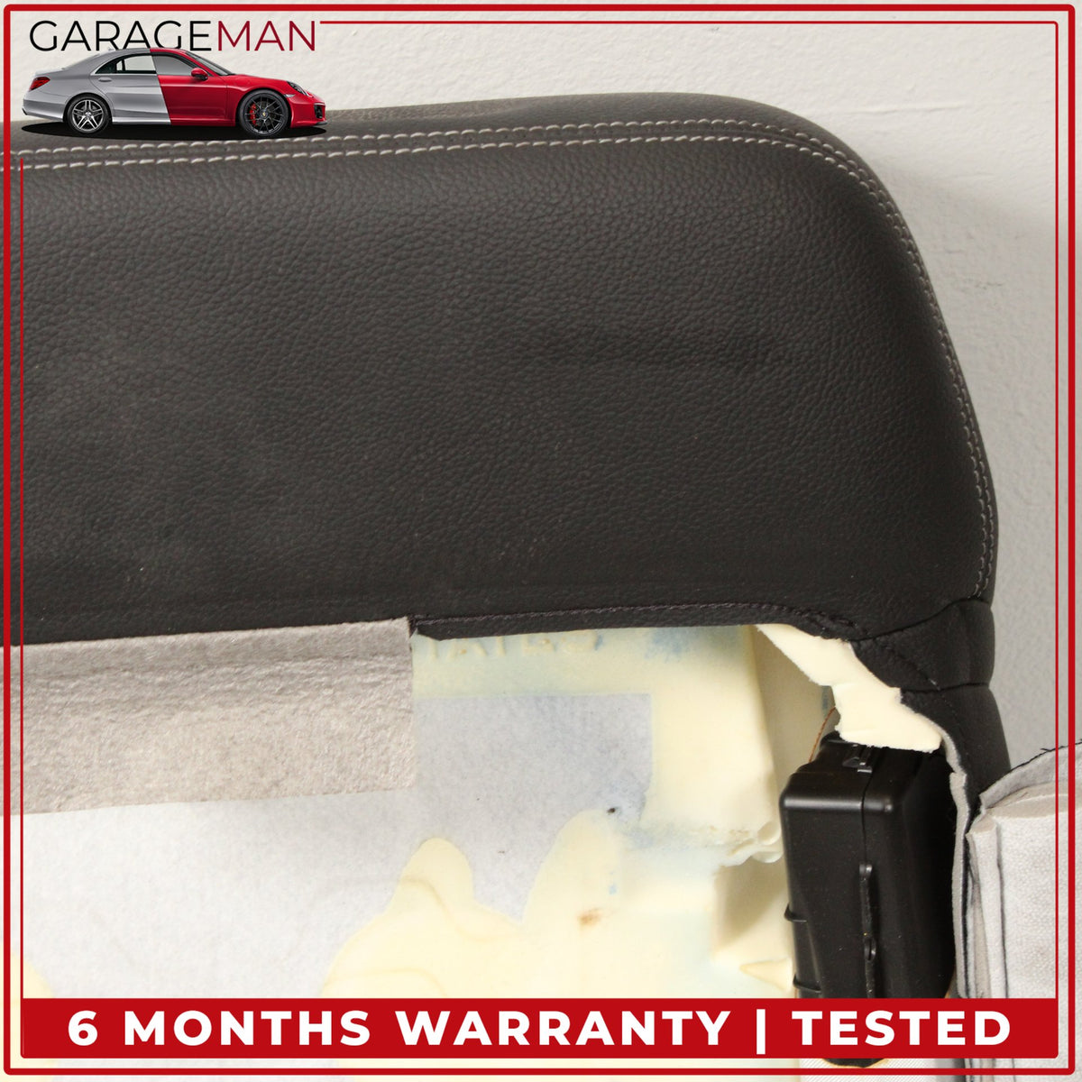 2012-2015 Mercedes W166 ML350 Front Right Side Top Upper Seat Cushion Black OEM