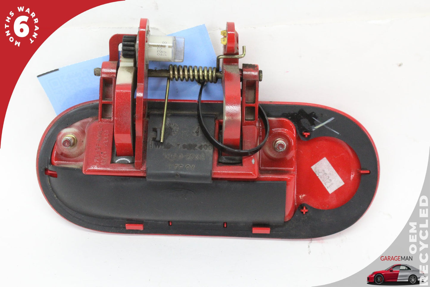 2002-2005 Ford Thunderbird Front Right Side Exterior Door Handle Red OEM