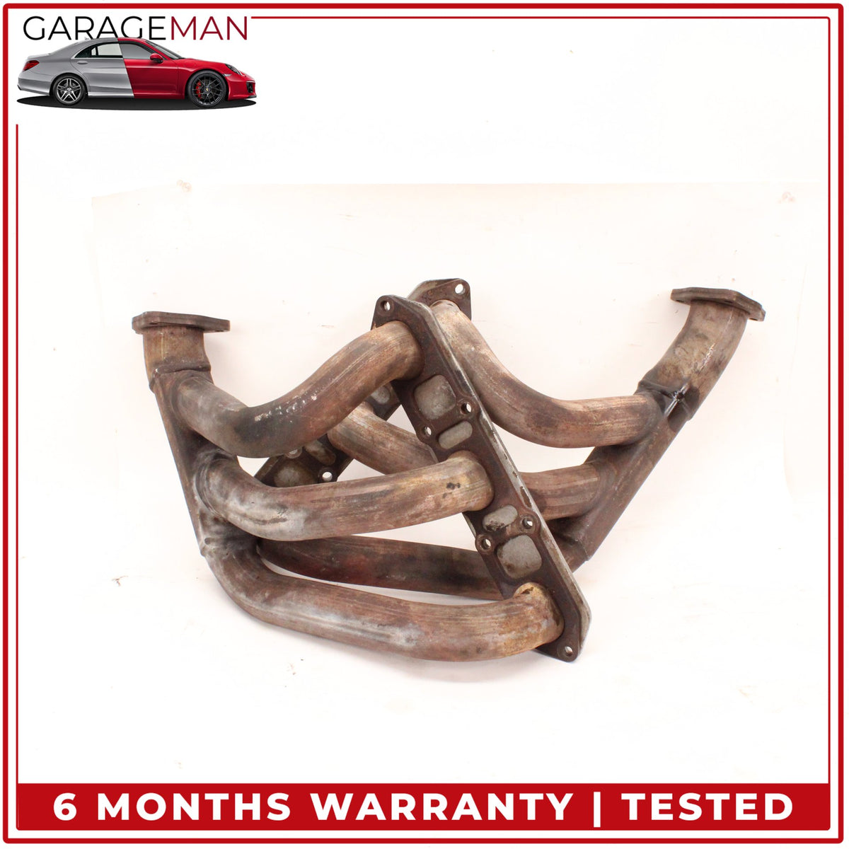 1999-2001 Porsche 911 Carrera 996 Left and Right Side Exhaust Manifold Set OEM