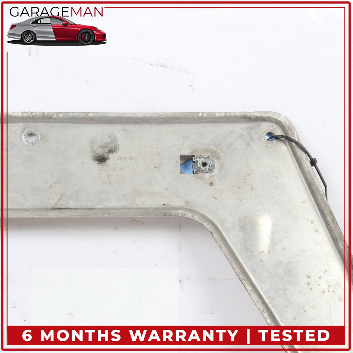 2010-2016 Porsche Panamera 970 Front Subframe Suspension Reinforcement Plate OEM