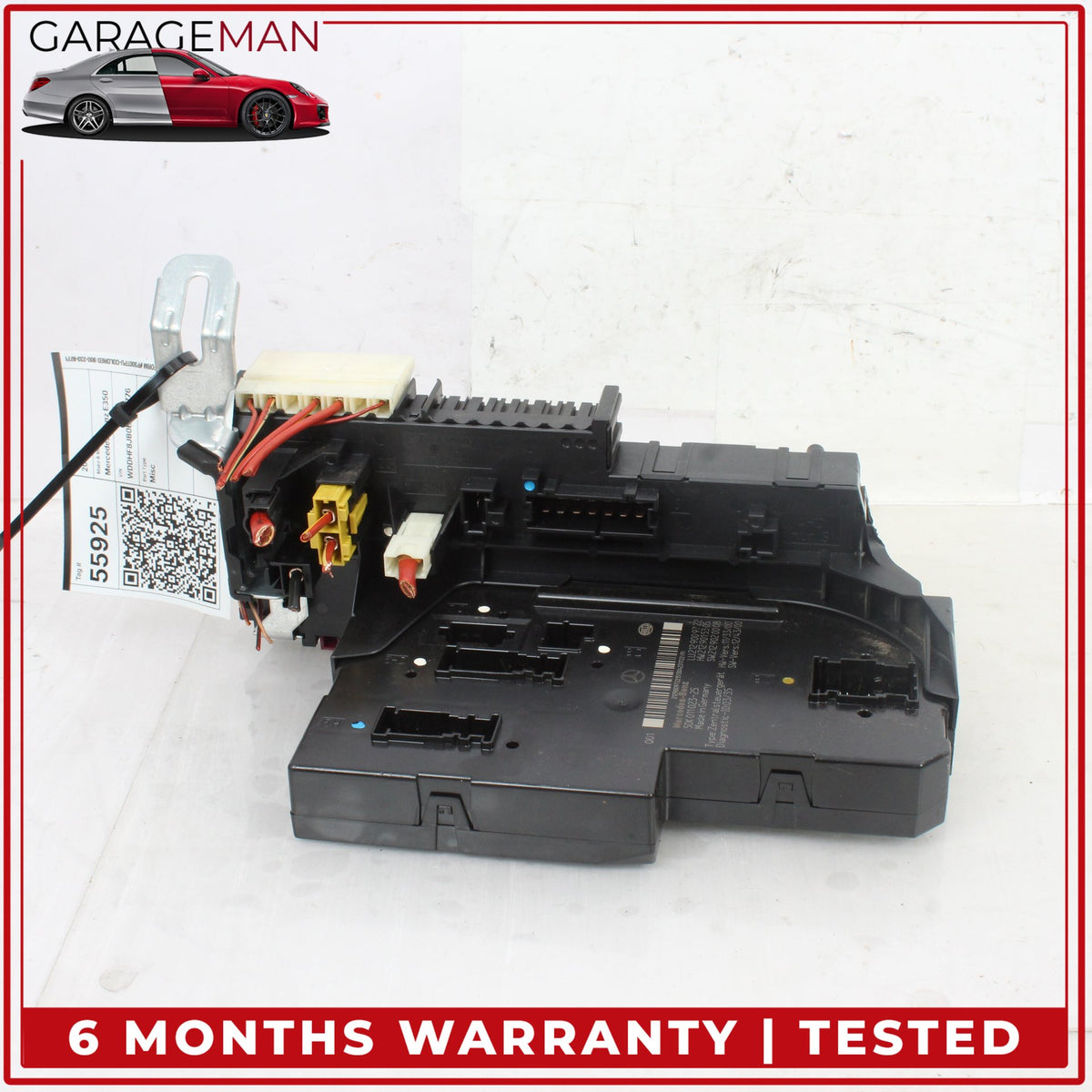 2010-2018 Mercedes W212 E350 Rear SAM Fuse Box Relay Module 2129009722 OEM