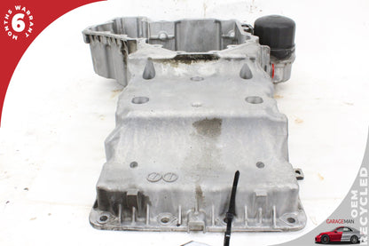 2011-2016 BMW 550i F10 4.4L Upper Engine Motor Oil Pan 7621070