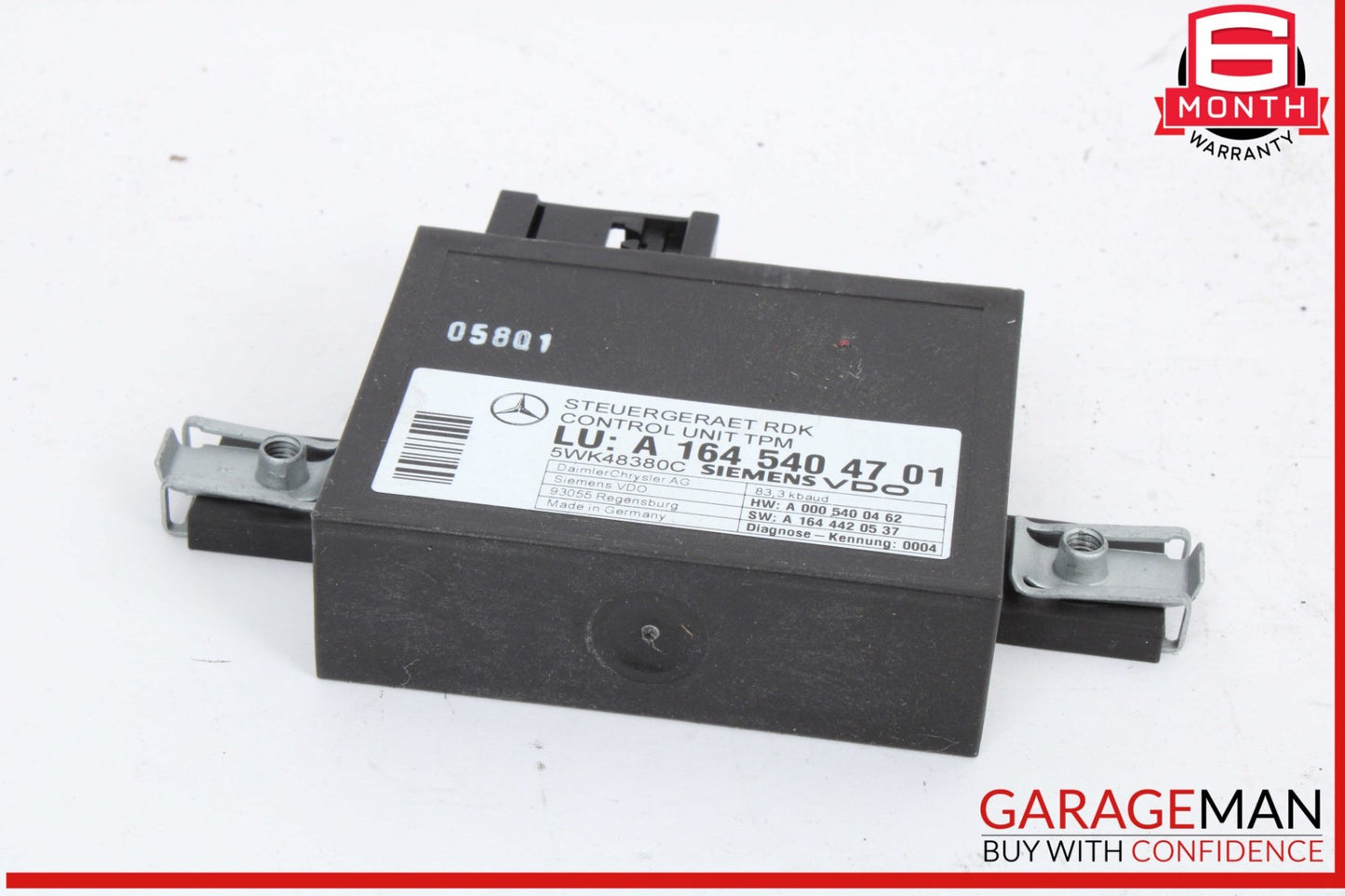 2006-2013 Mercedes-Benz SL550 R230 TPMS Module 1645404701 Genuine
