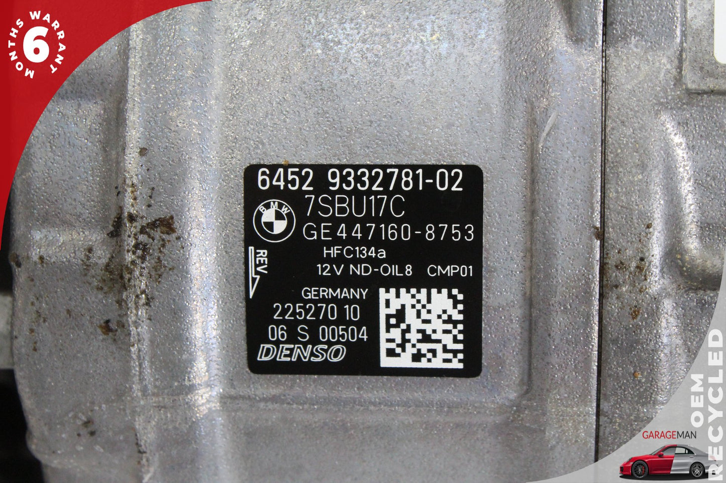 2014-2016 BMW 235i F22 AC A/C Air Conditioning Compressor 9332781