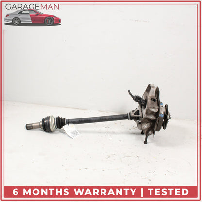 2010-2016 Porsche Panamera Rear Right Spindle Knuckle Wheel Hub w/ Shaft OEM