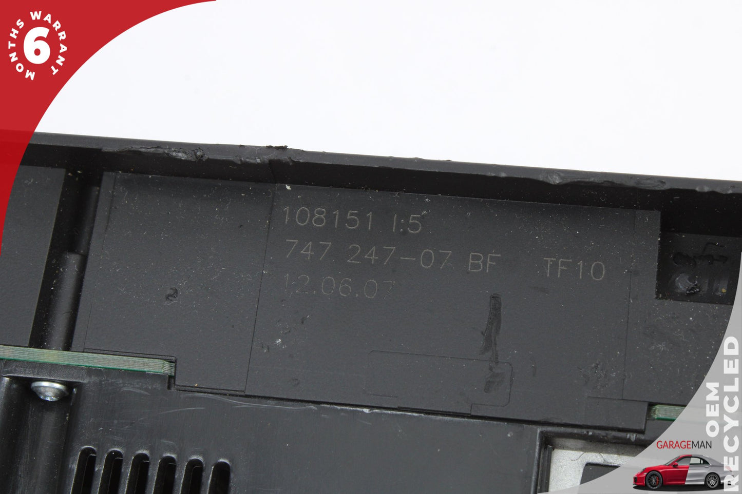 2007-2009 Audi Q7 AC Temperature Climate Control Panel 4L0820043F OEM