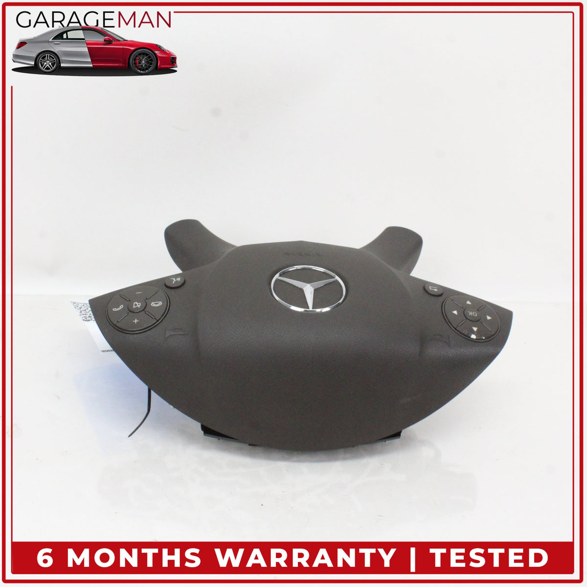 2008-2011 Mercedes W204 C300 Front Left Steering Wheel Airbag 0008605602 OEM