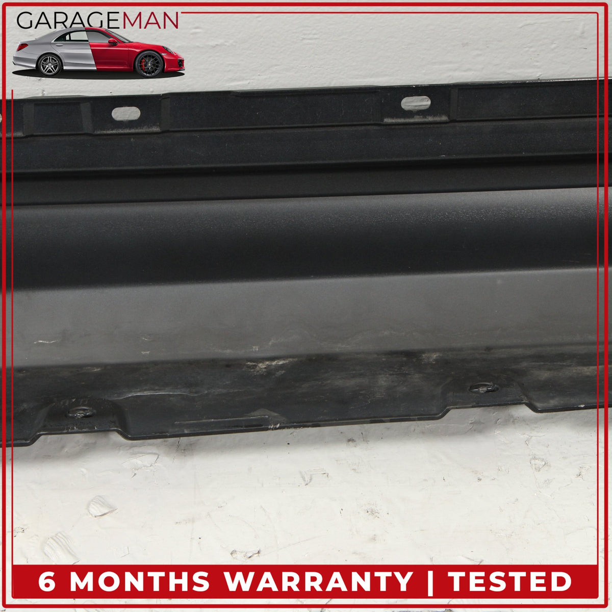 2012-2018 BMW 640i F12 Left Side Rocker Skirt Molding Trim Panel Black OEM
