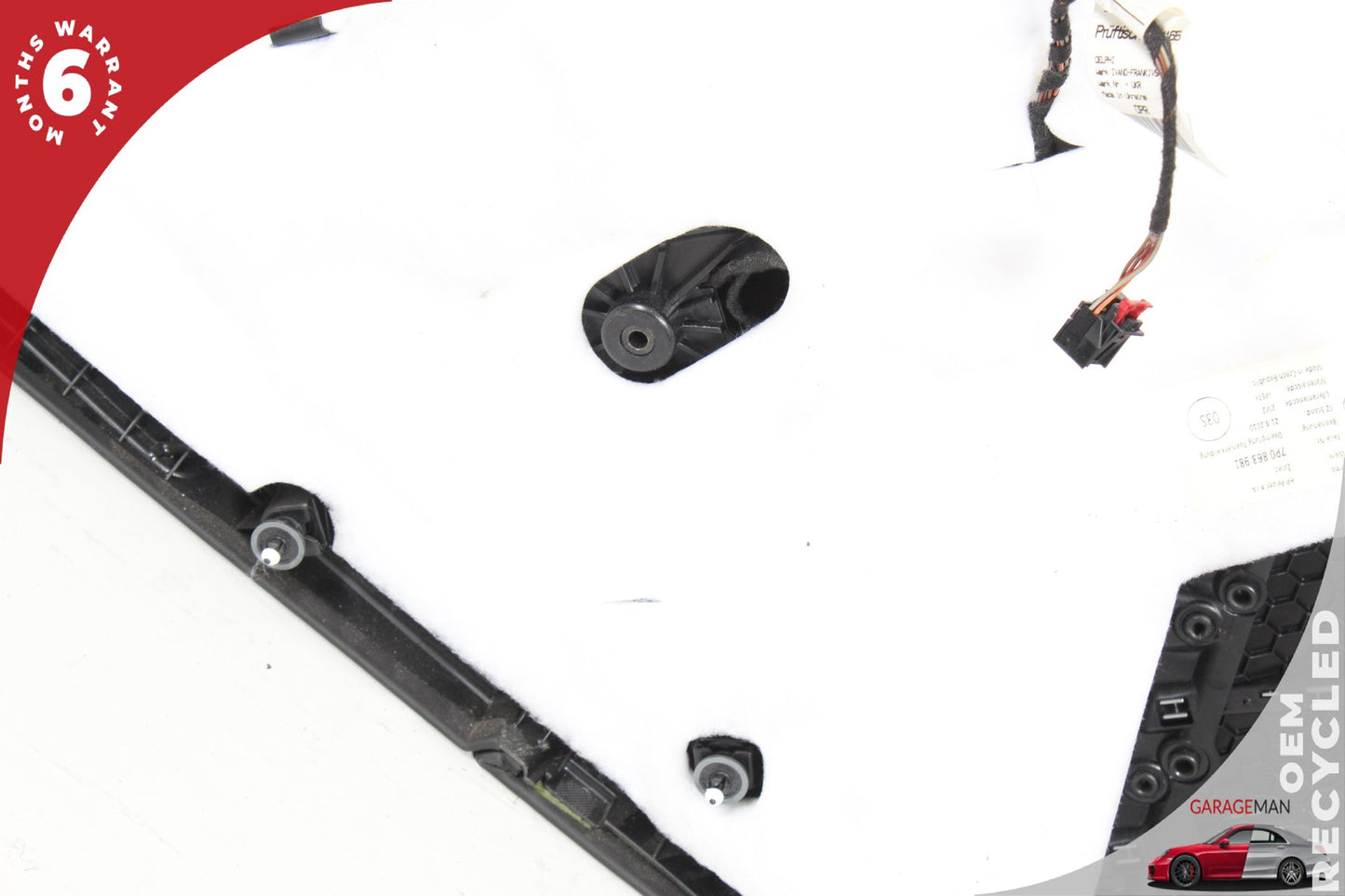 11-18 Porsche Cayenne 92A SUV Rear Right Side Interior Door Panel 95855530221