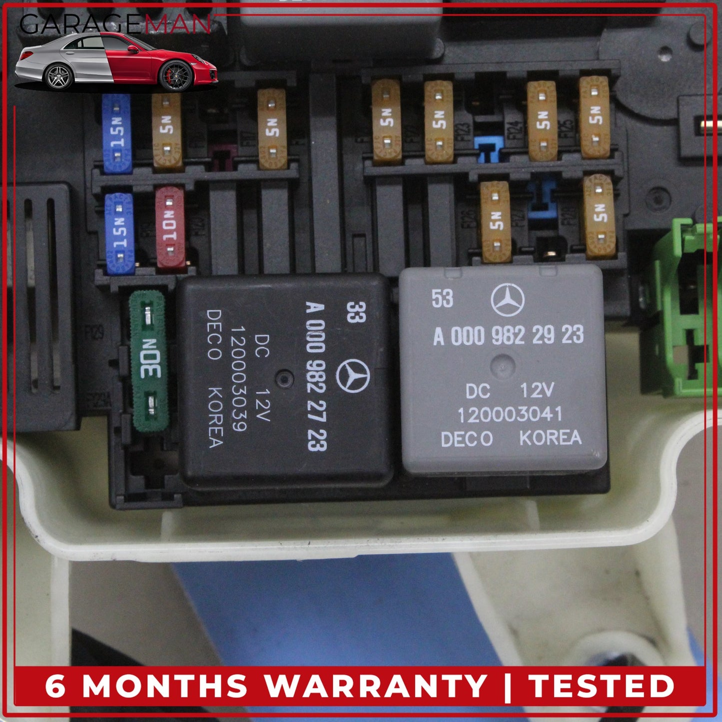 2014-2017 Mercedes W222 S550e Front Engine Fuse Box Relay 2225400024 OEM