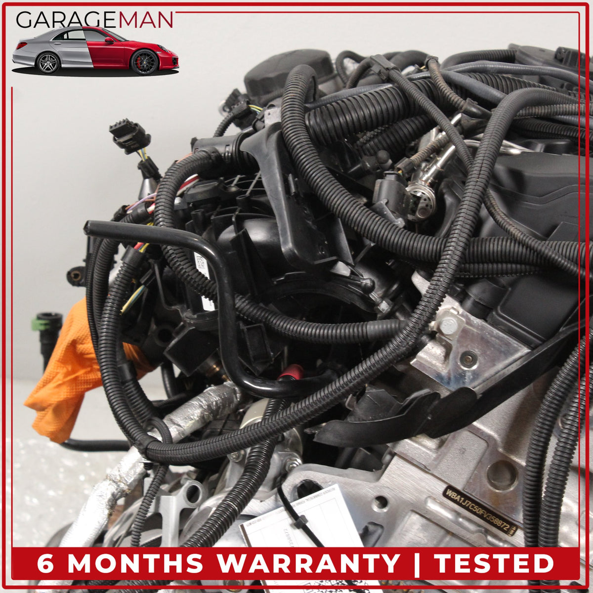 2014-2016 BMW M235i F22 RWD 3.0L I6 N55 Engine Motor Complete Assembly 53k