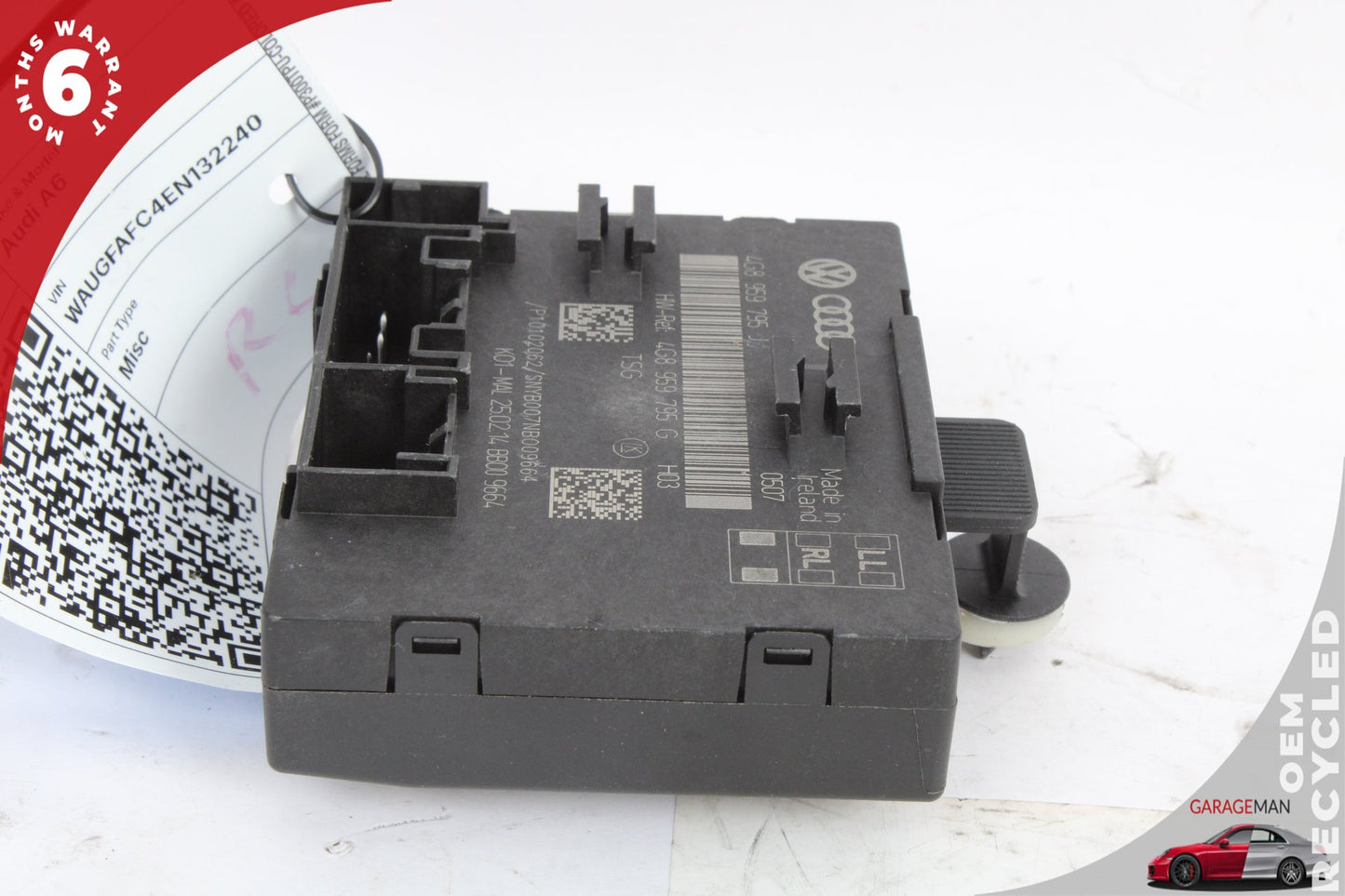 2012-2018 Audi A6 A7 Rear Left or Right Door Control Module 4G8959795J OEM