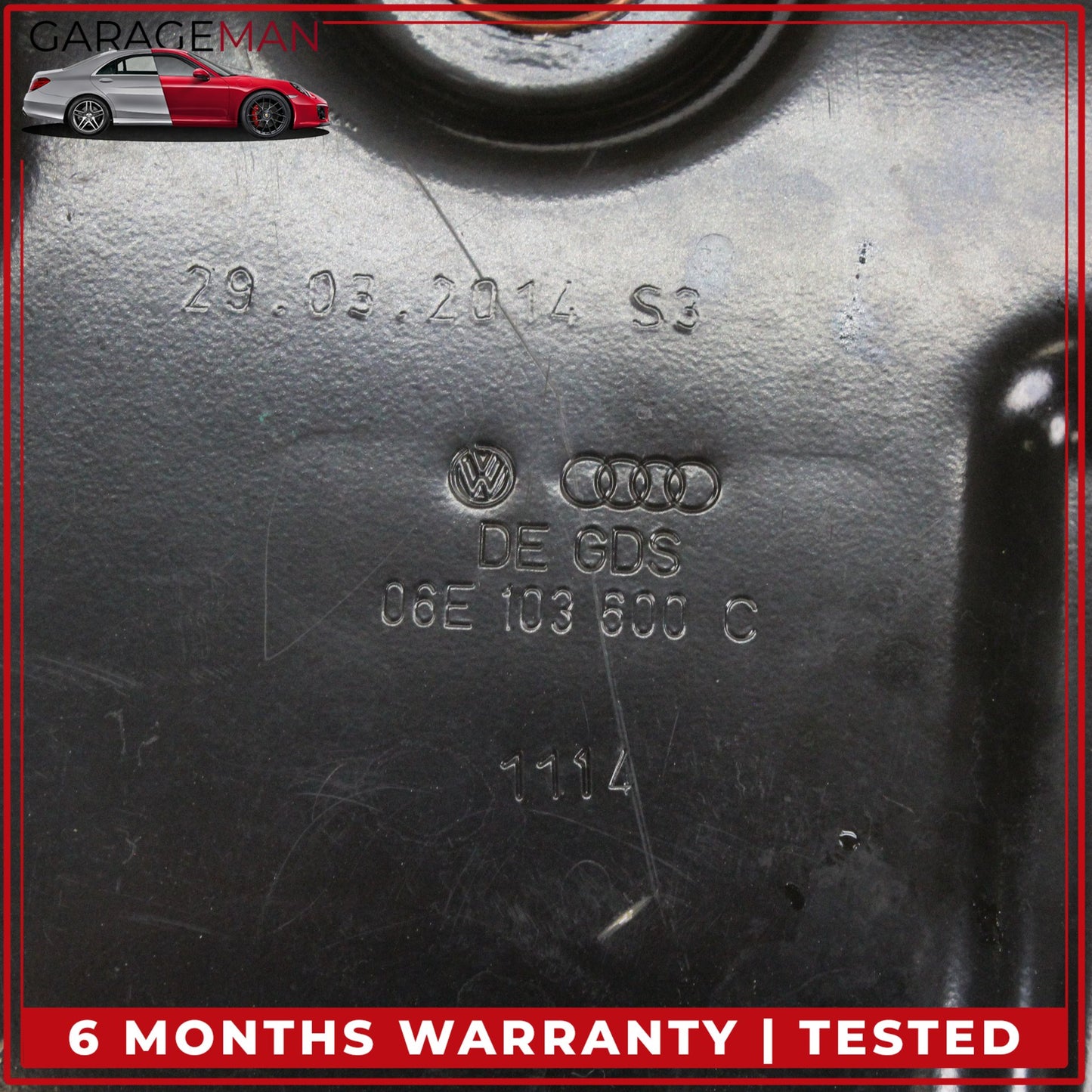 2009-2018 Audi A6 Q7 Porsche Cayenne 958 Lower Oil Pan 06E103600C OEM