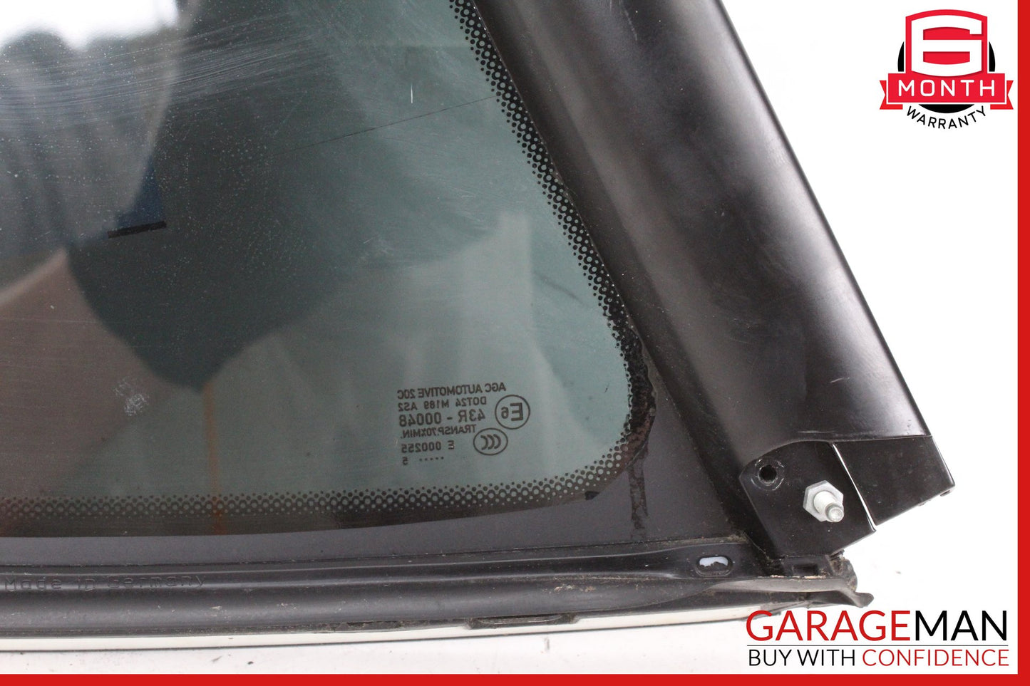 2014-2016 Porsche Cayman 981 Rear Left Side Quarter Window Glass 98154311105 OEM