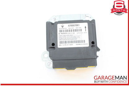14-17 Maserati Ghibli Airbag Air Bag Control Module Unit 670007061 OEM