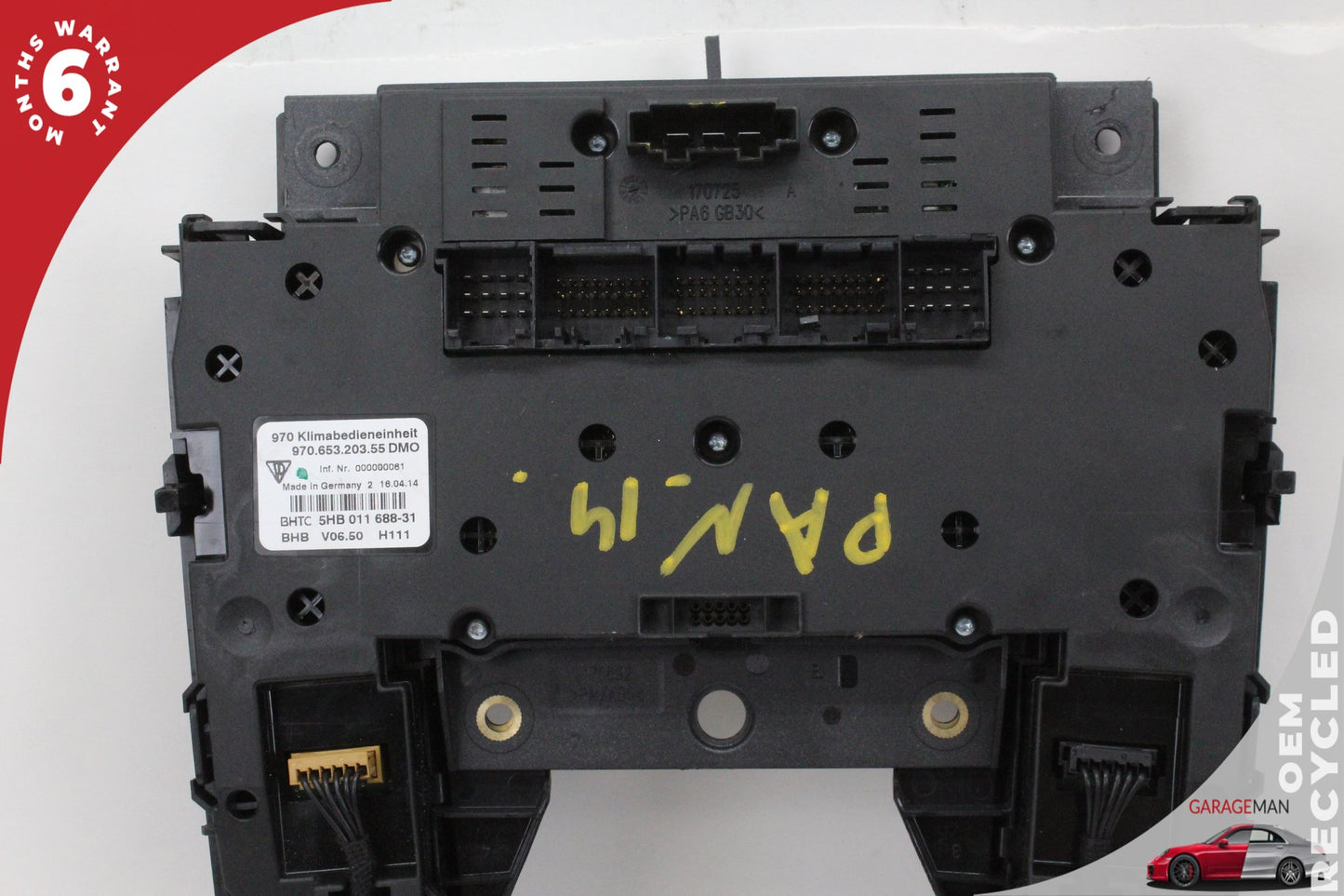 2014-2016 Porsche Panamera 970 Front Center Console Multifunction Switch OEM