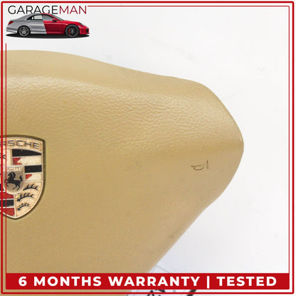 1997-2005 Porsche 911 996 Front Left Steering Wheel Airbag Beige 99680308902 OEM