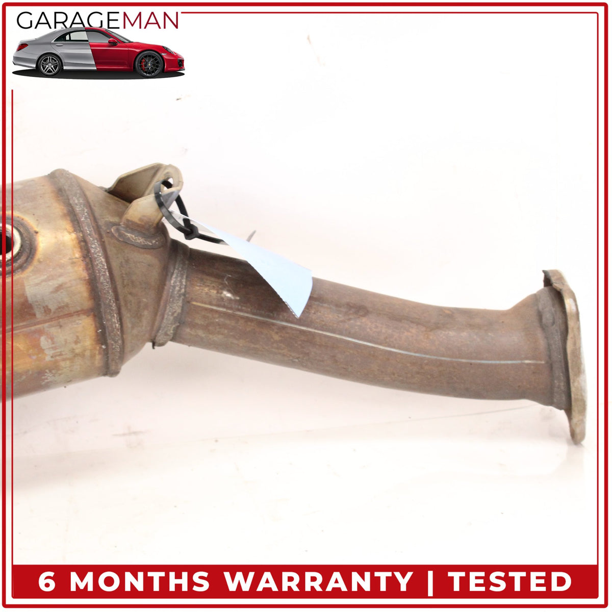 2011-2015 Audi Q7 4L 3.0L Left Side Exhaust Downpipe 7L8254301Q OEM