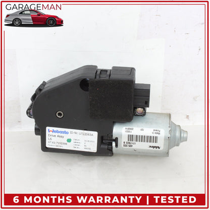 2012-2018 BMW 650i F13 Sun Roof Drive Motor (Set of 2) 7193398 OEM