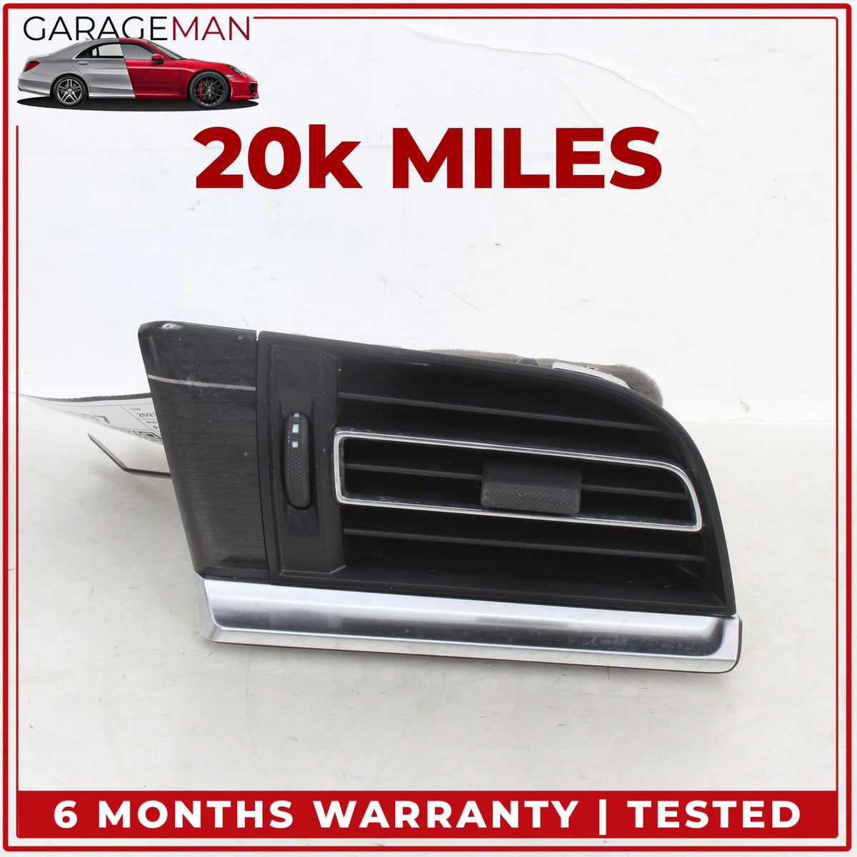 2019-2026 Porsche Macan 95B Front Left Side Dash AC A/C Air Vent 95B819701J OEM
