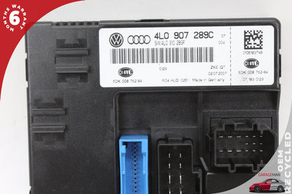 07-09 Audi Q7 MPV BCM Body Comfort Control Module Unit 4L0907289C Genuine
