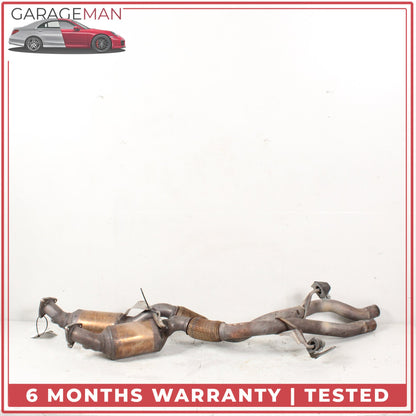 2011-2018 Porsche Cayenne 958 3.6L VR6 Left & Right Side Exhaust Downpipe OEM