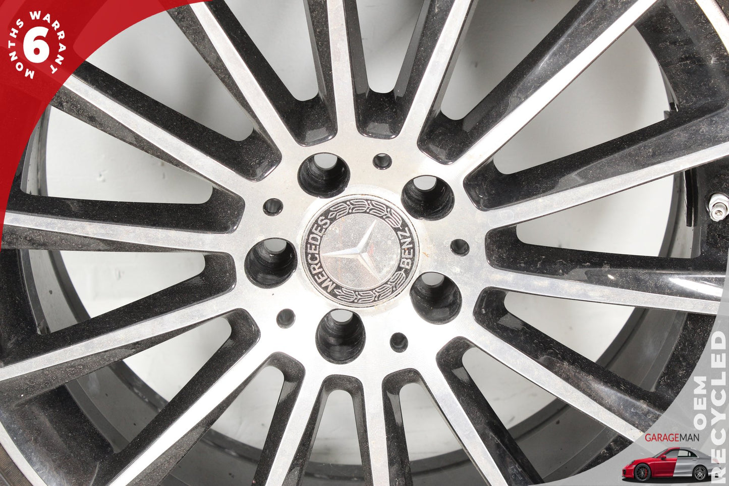 2015-2021 Mercedes W205 C300 C43 AMG Front Wheel Rim w/ Tire 7.5JX19 H2 ET44 OEM