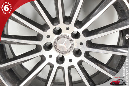 2015-2021 Mercedes W205 C300 C43 AMG Front Wheel Rim w/ Tire 7.5JX19 H2 ET44 OEM