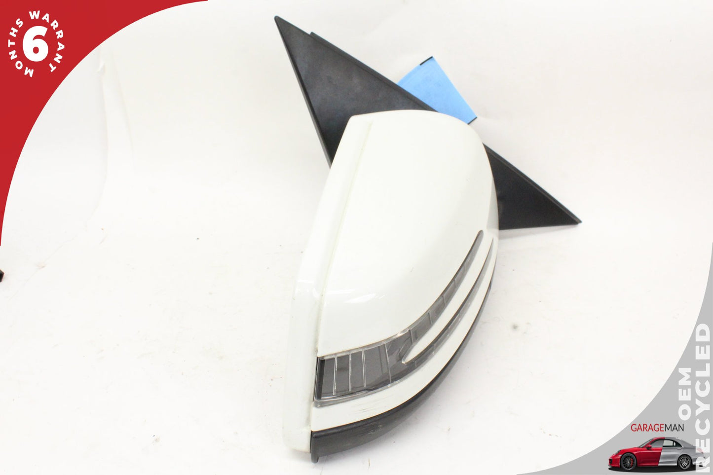 2010-2011 Mercedes W204 C300 Front Right Side Door Rear View Mirror White OEM