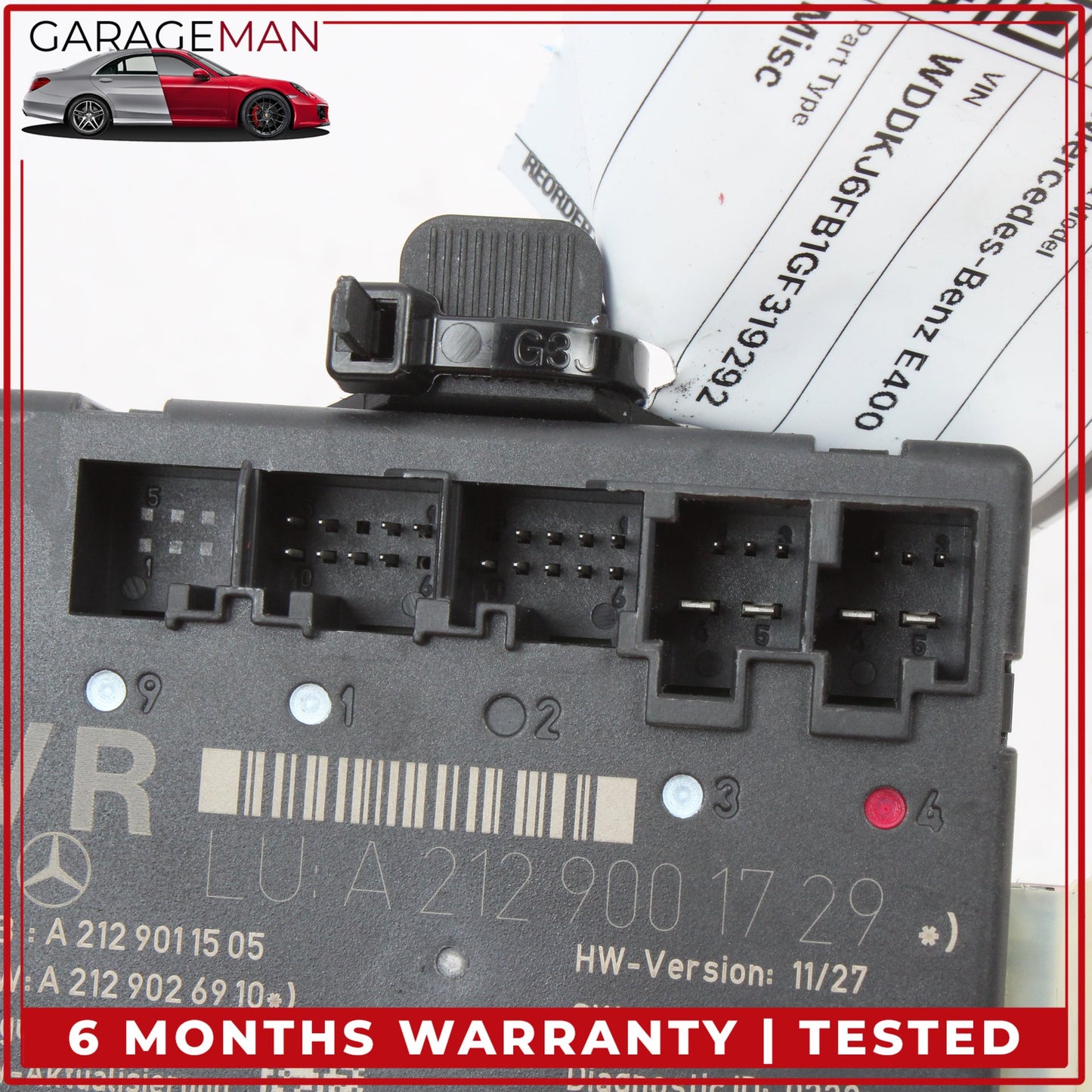 2008-2018 Mercedes C207 E400 Coupe Front Right Side Door Control Module Unit OEM