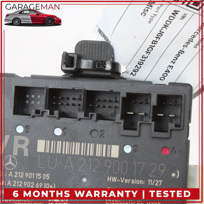 2008-2018 Mercedes C207 E400 Coupe Front Right Side Door Control Module Unit OEM
