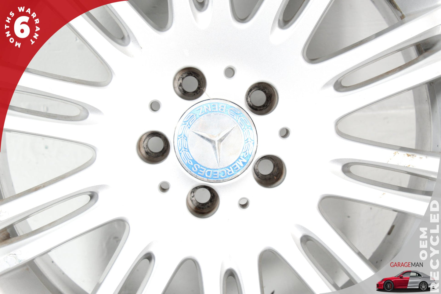 2007-2009 Mercedes W211 E350 E550 Front Wheel Rim 8.5JX18H2 ET38 2114015302 OEM