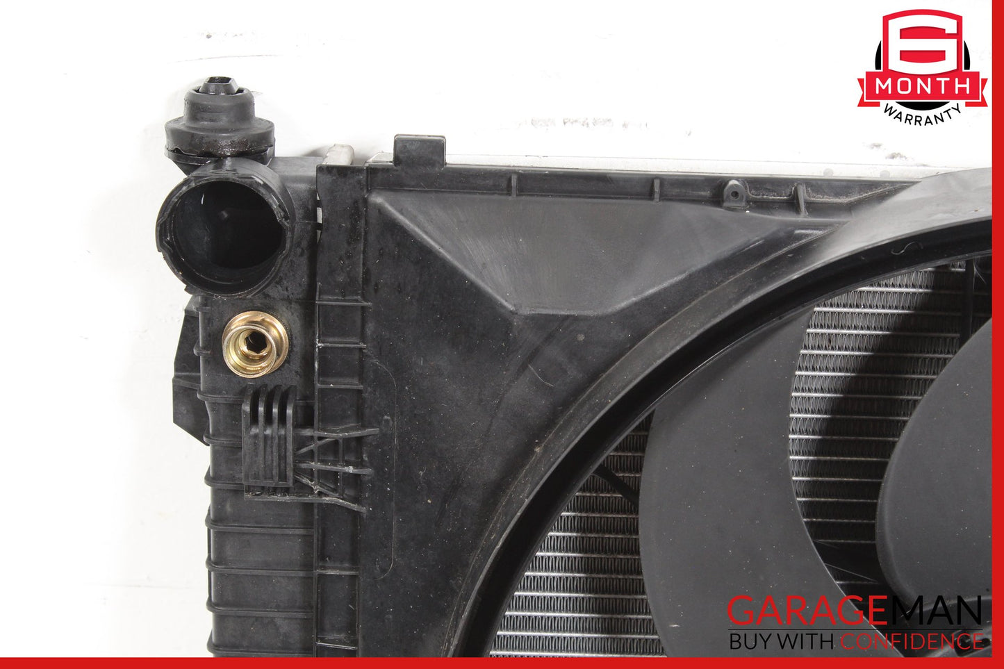 2005-2009 Mercedes W209 CLK350 Engine Cooling Radiator AC Condenser Assembly OEM