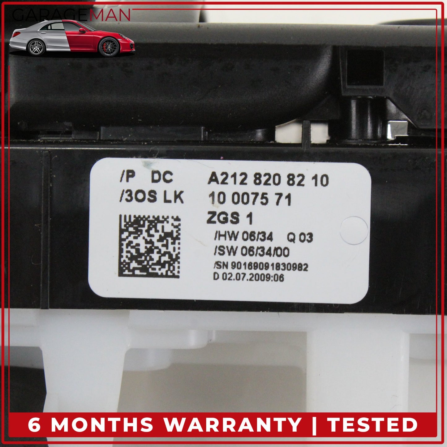 2008-2014 Mercedes W204 C250 Front Left Side Master Window Control Switch OEM