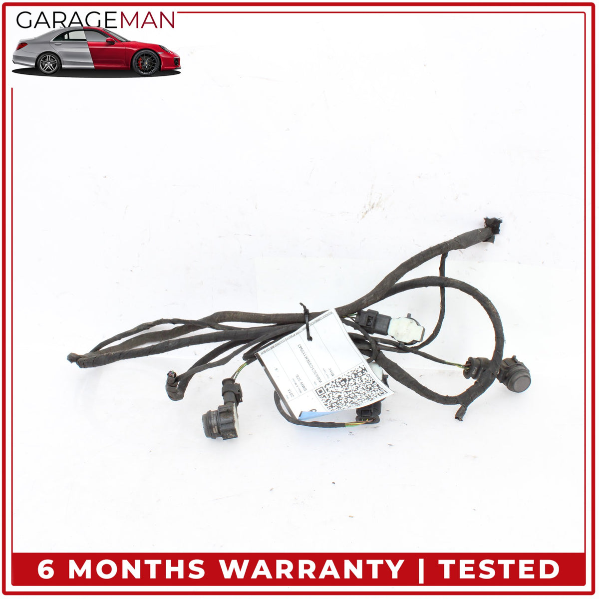 2012-2018 BMW 328i F30 Rear Bumper Parking Sensors w/ Wire Harness 9261579 OEM