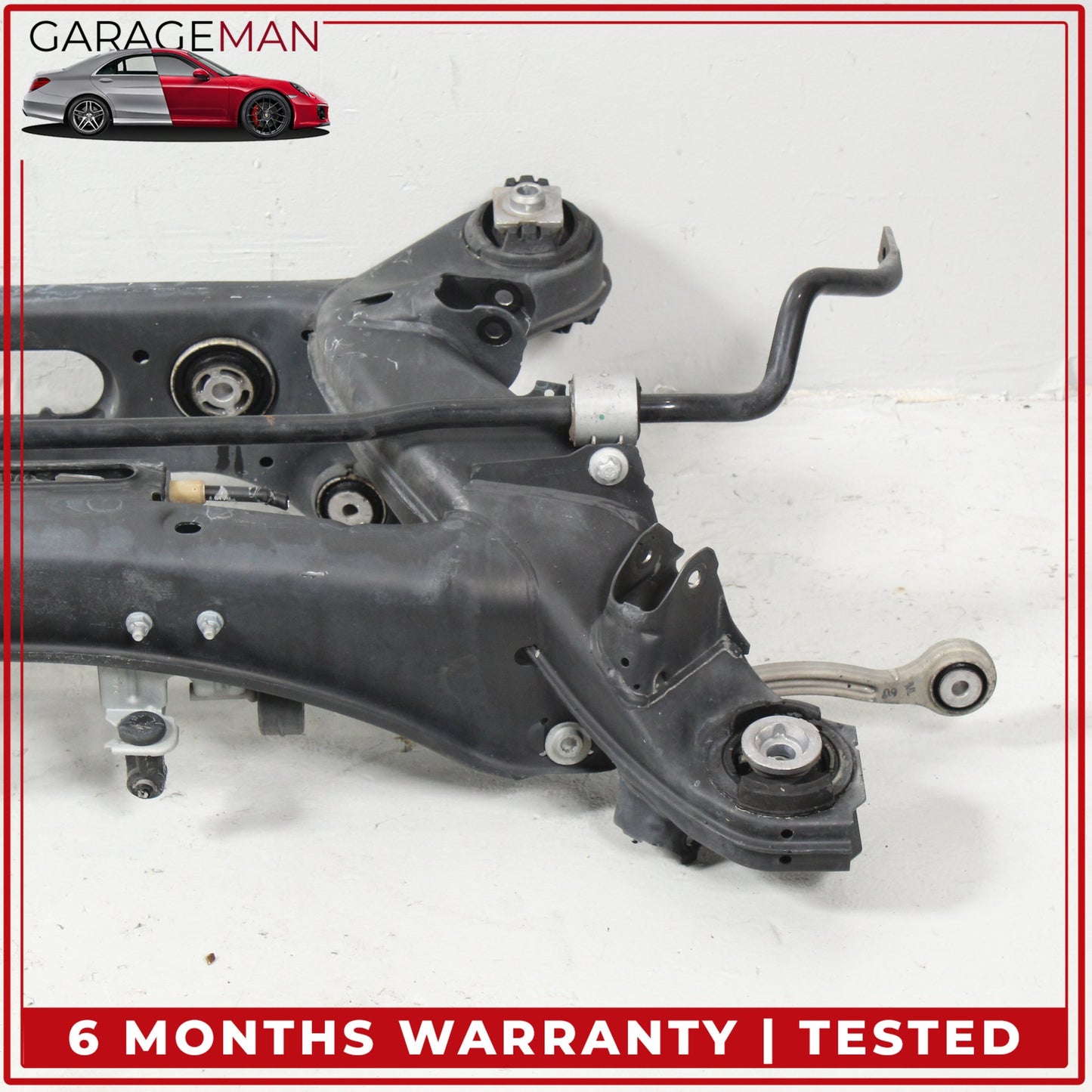 2008-2015 Mercedes W204 C250 Rear Subframe Crossmember w/ Anti Roll Sway Bar OEM