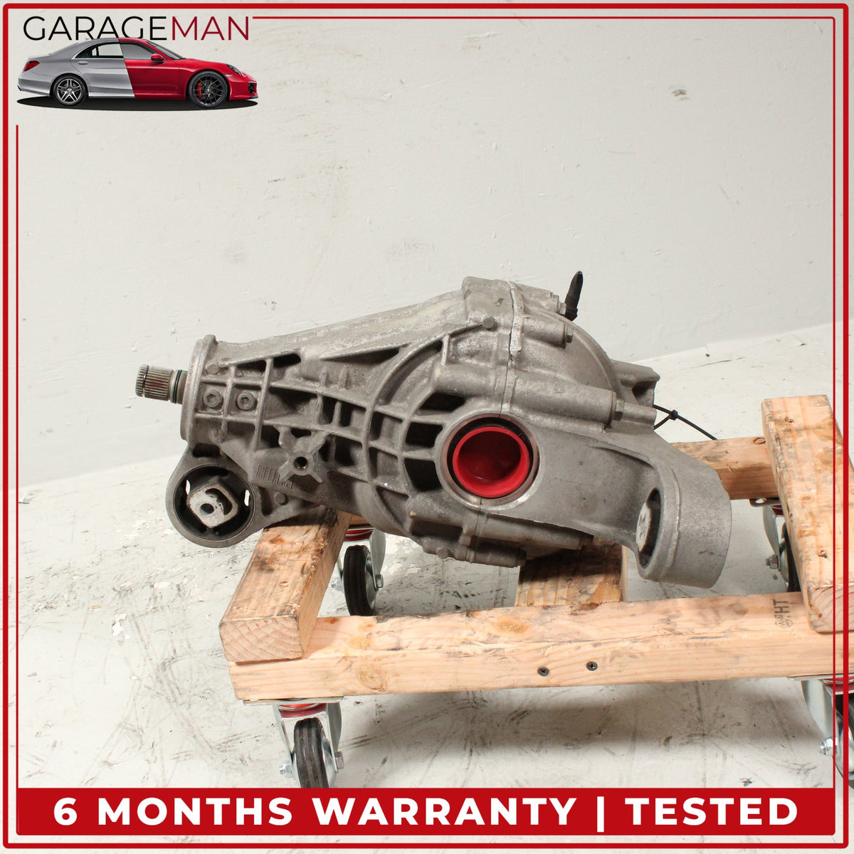 2010-2018 Audi Q7 Porsche Cayenne VW Touareg Rear Differential Axle Carrier OEM