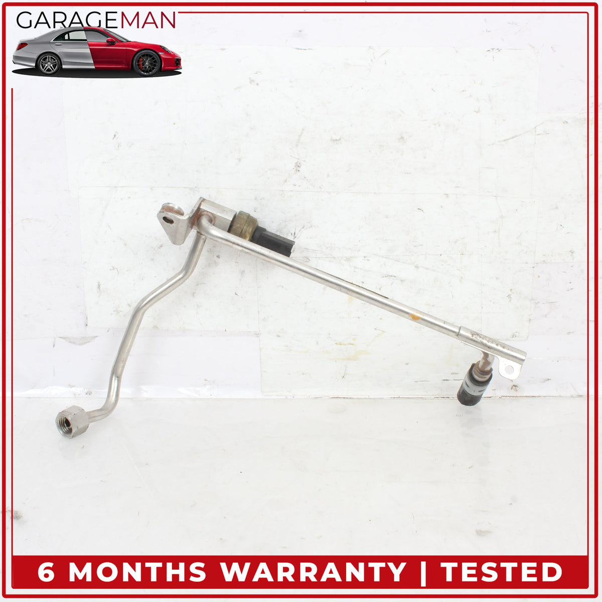 2007-2015 Audi Q7 4L 3.0L High Pressure Fuel Gas Line Pipe Hose 06E127509R OEM