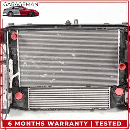 2012-2018 BMW 320i xDrive Front Radiator Support Reinforcement Bar w/ Radiators Assembly OEM