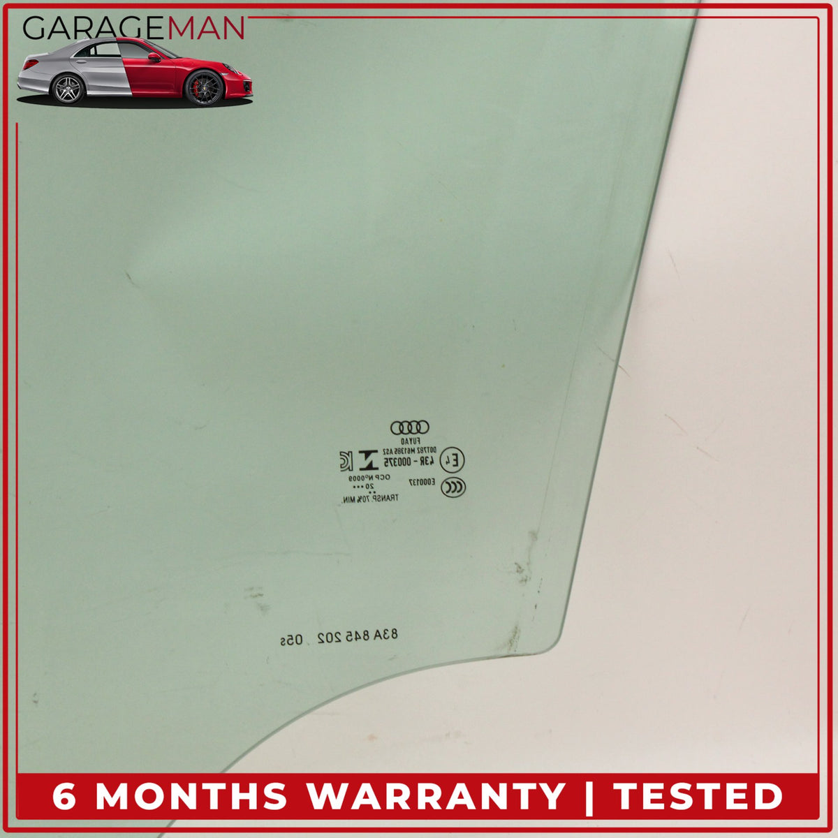 2019-2023 Audi Q3 Front Right Passenger Side Door Window Glass 83A845202 OEM